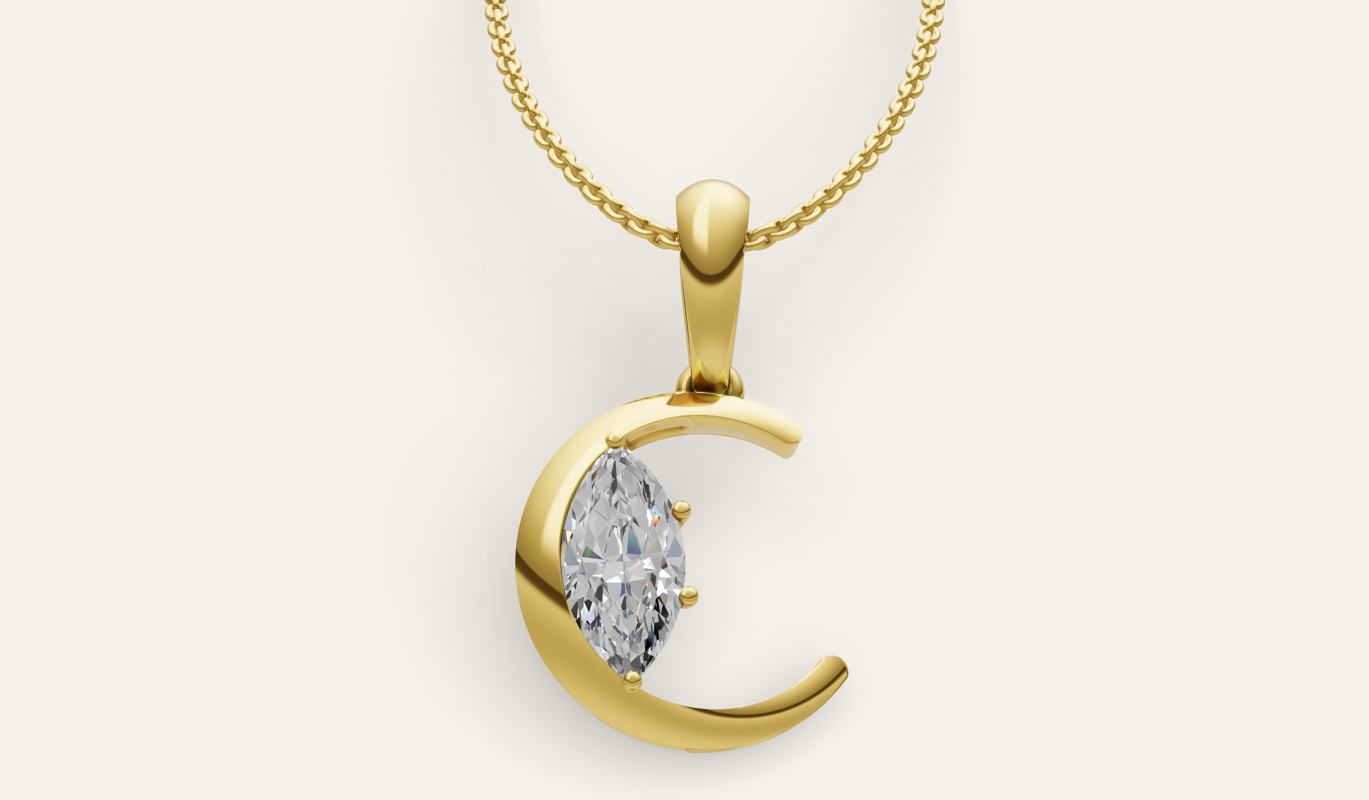 Half Moon Pendant