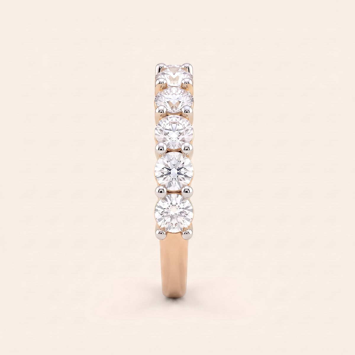 Riviera lab-grown diamond ring, view 6