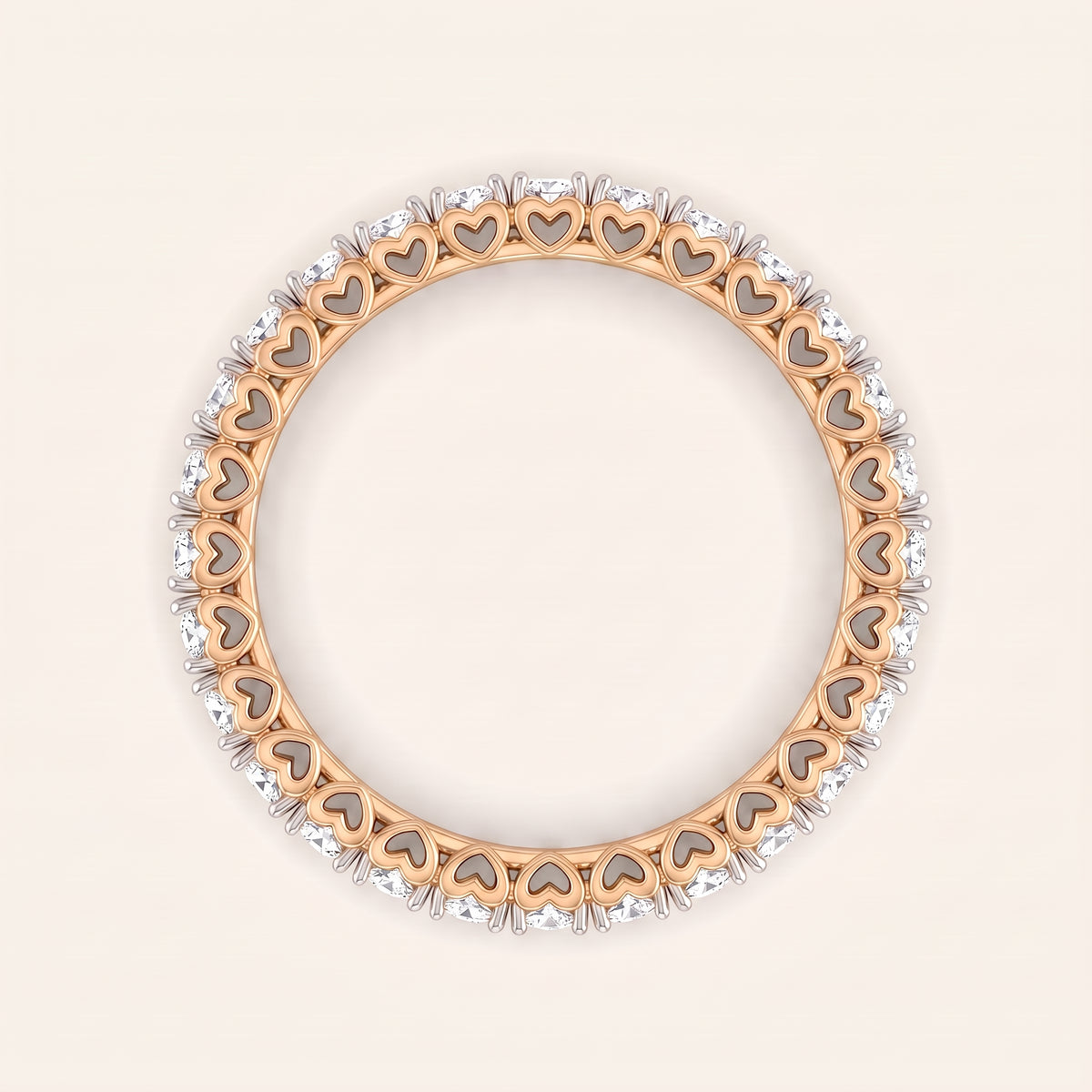 Promise lab-grown diamond ring, view 7