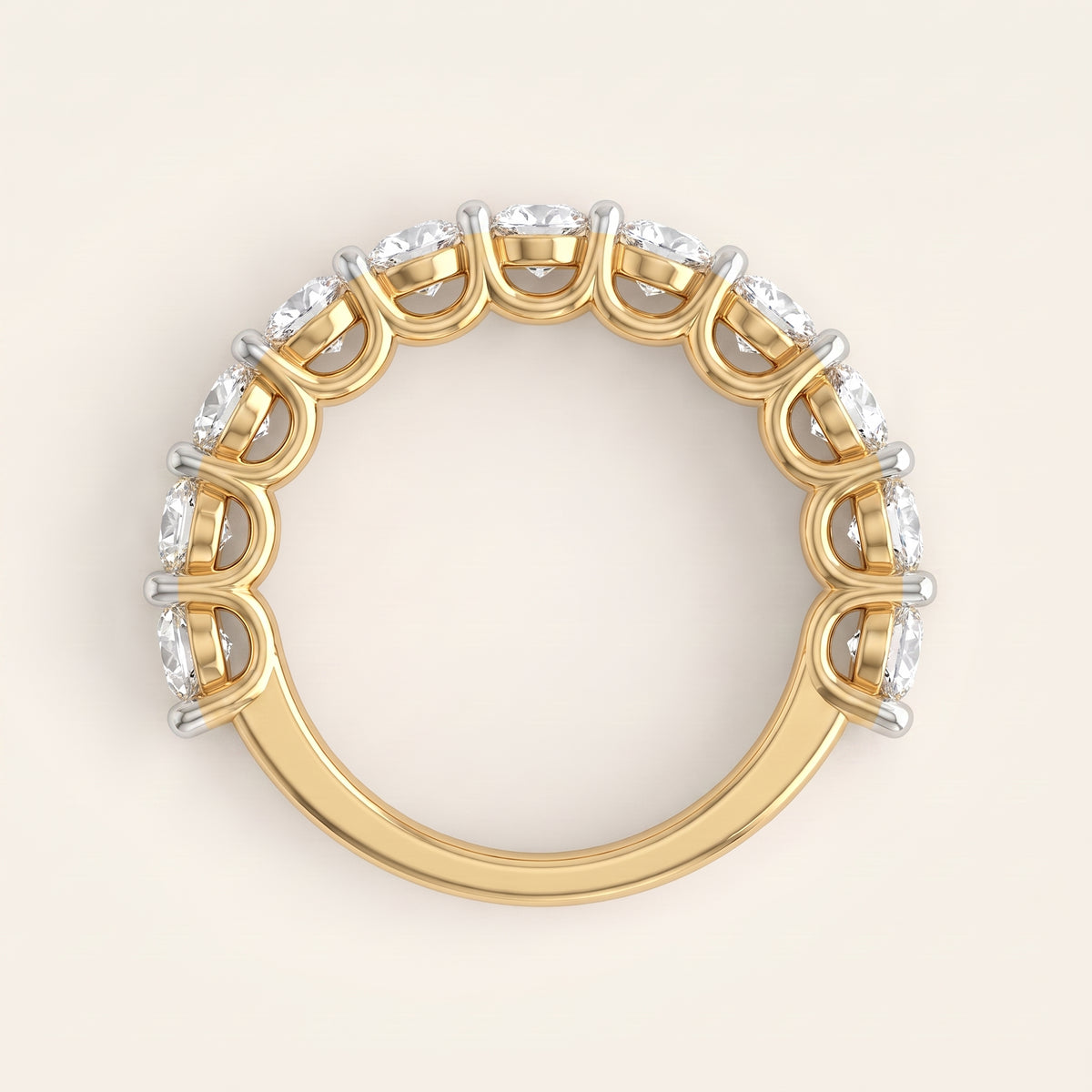 Riviera lab-grown diamond ring