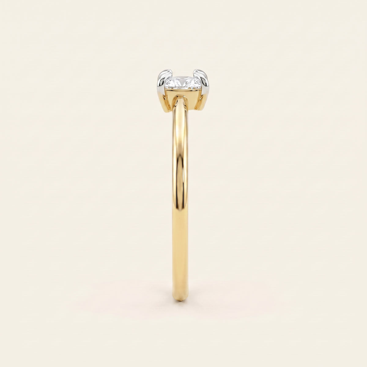 Kismet lab-grown diamond ring, view 2