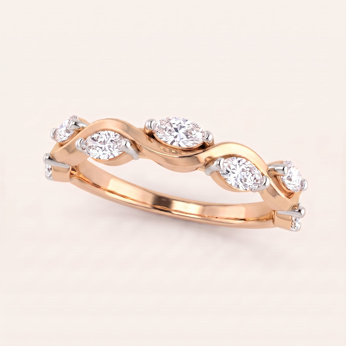 Garland lab-grown diamond ring, view 7