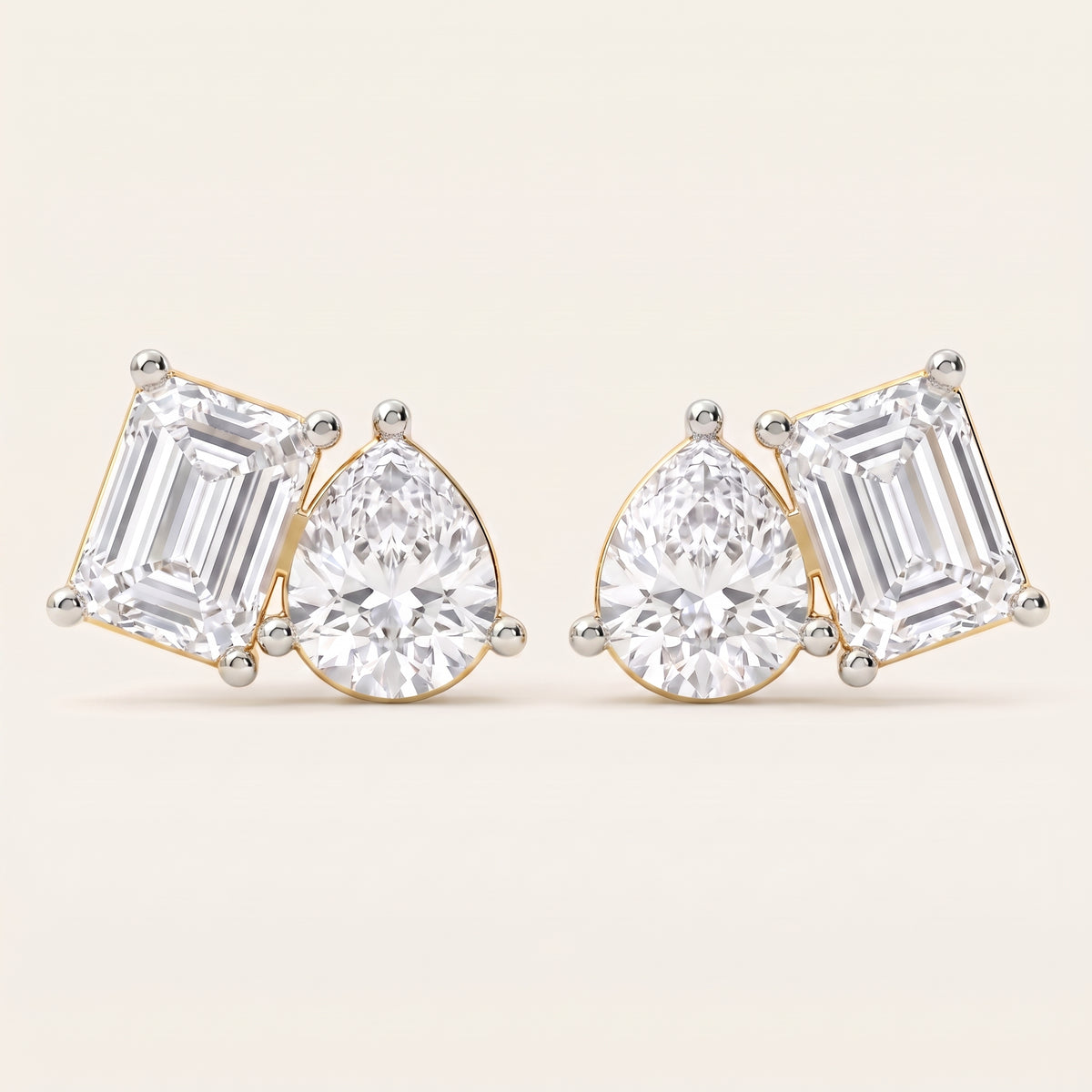 Juxta lab-grown diamond earrings