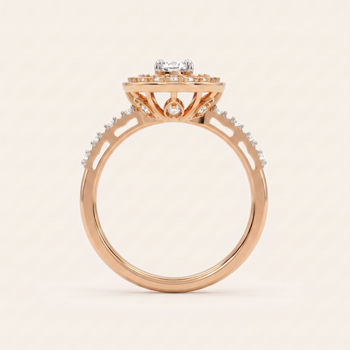 Duchess lab-grown diamond ring, view 7