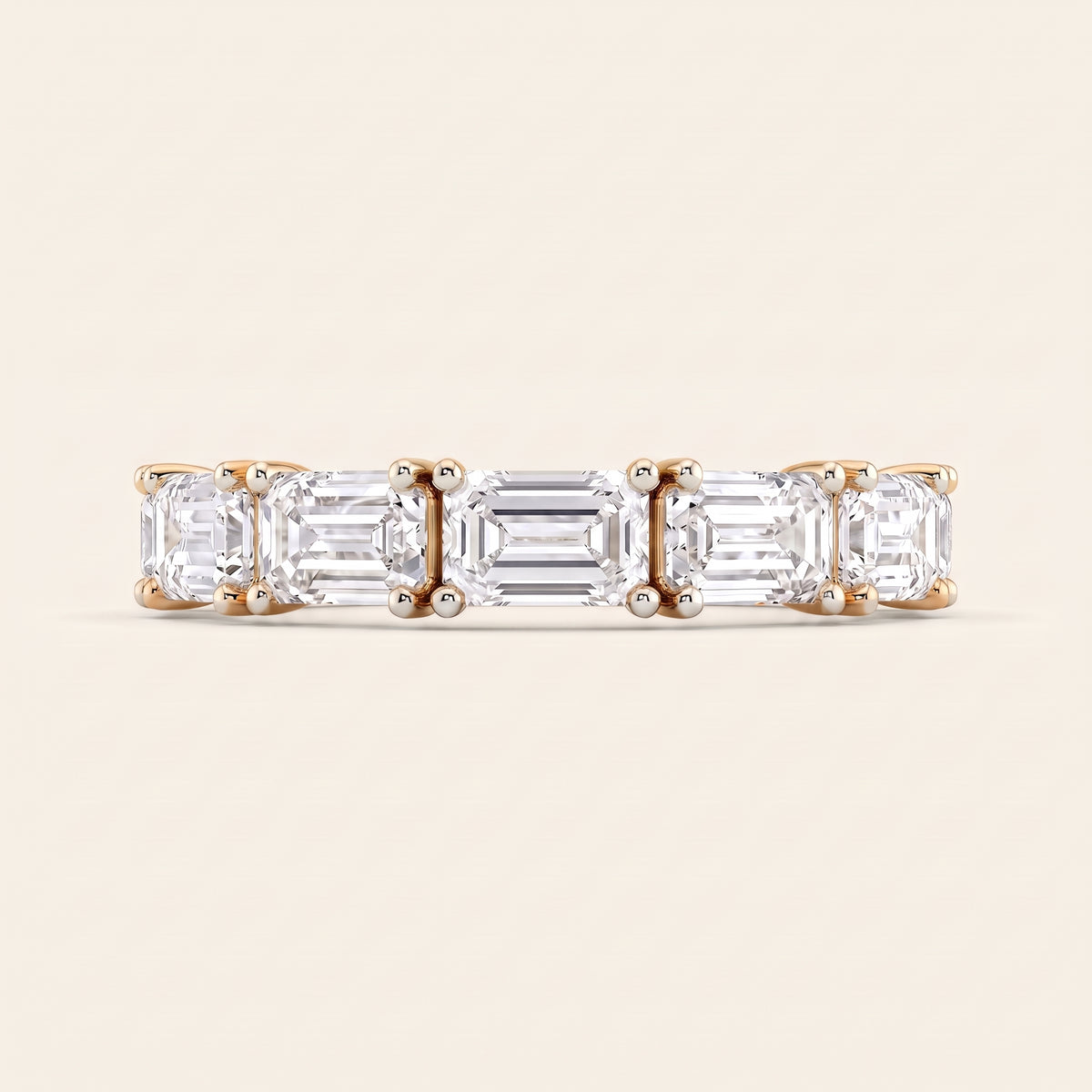 Manhattan lab-grown diamond ring, view 5