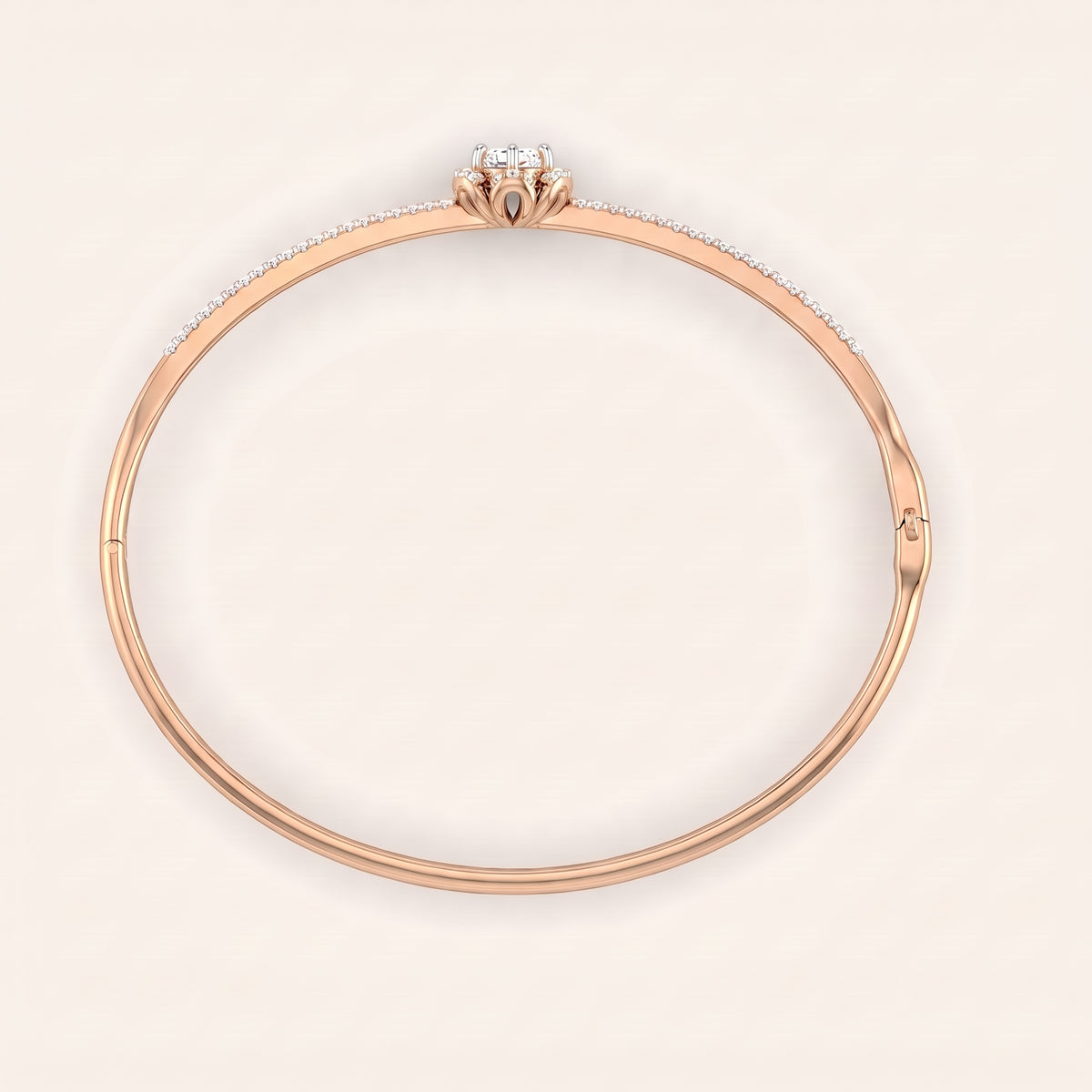 Marigold lab-grown diamond bracelet, view 5