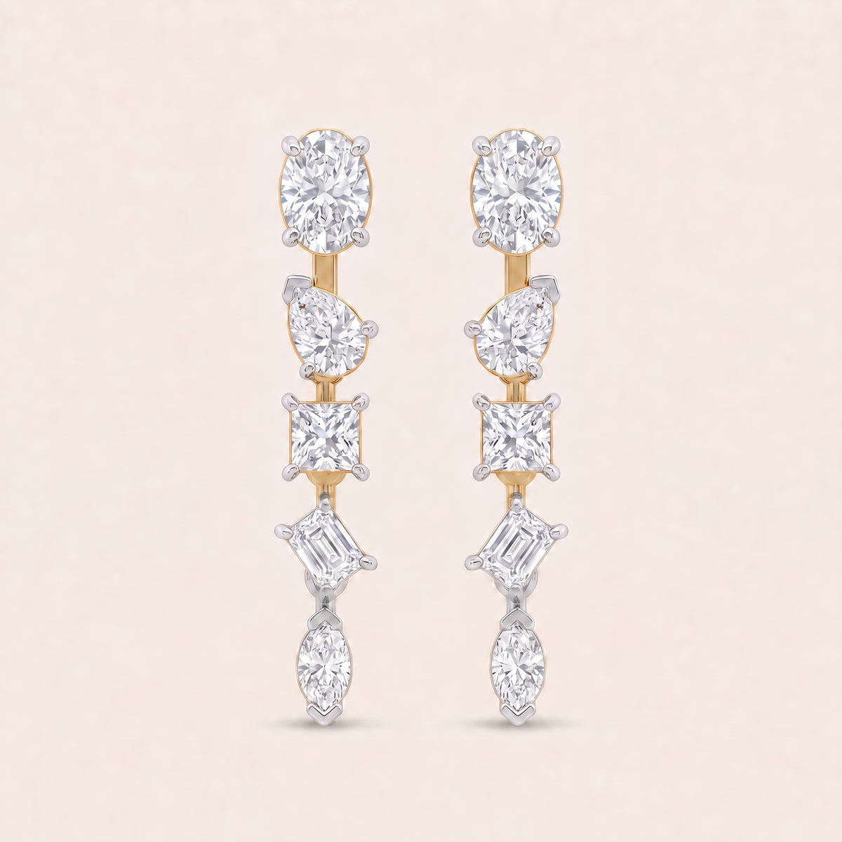 Rhapsody lab-grown diamond earrings