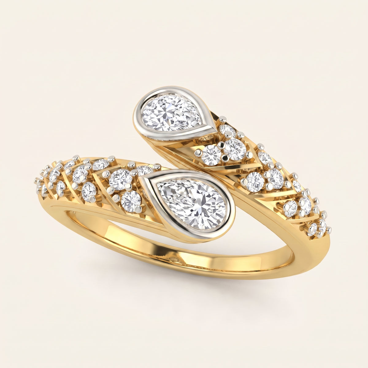 Mirage lab-grown diamond ring