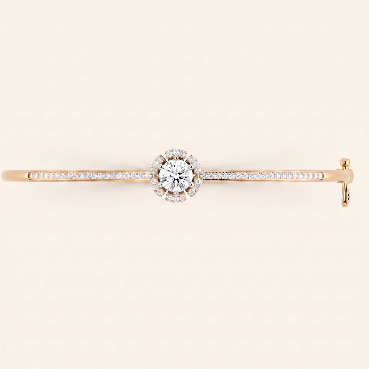 Marigold lab-grown diamond bracelet, view 8