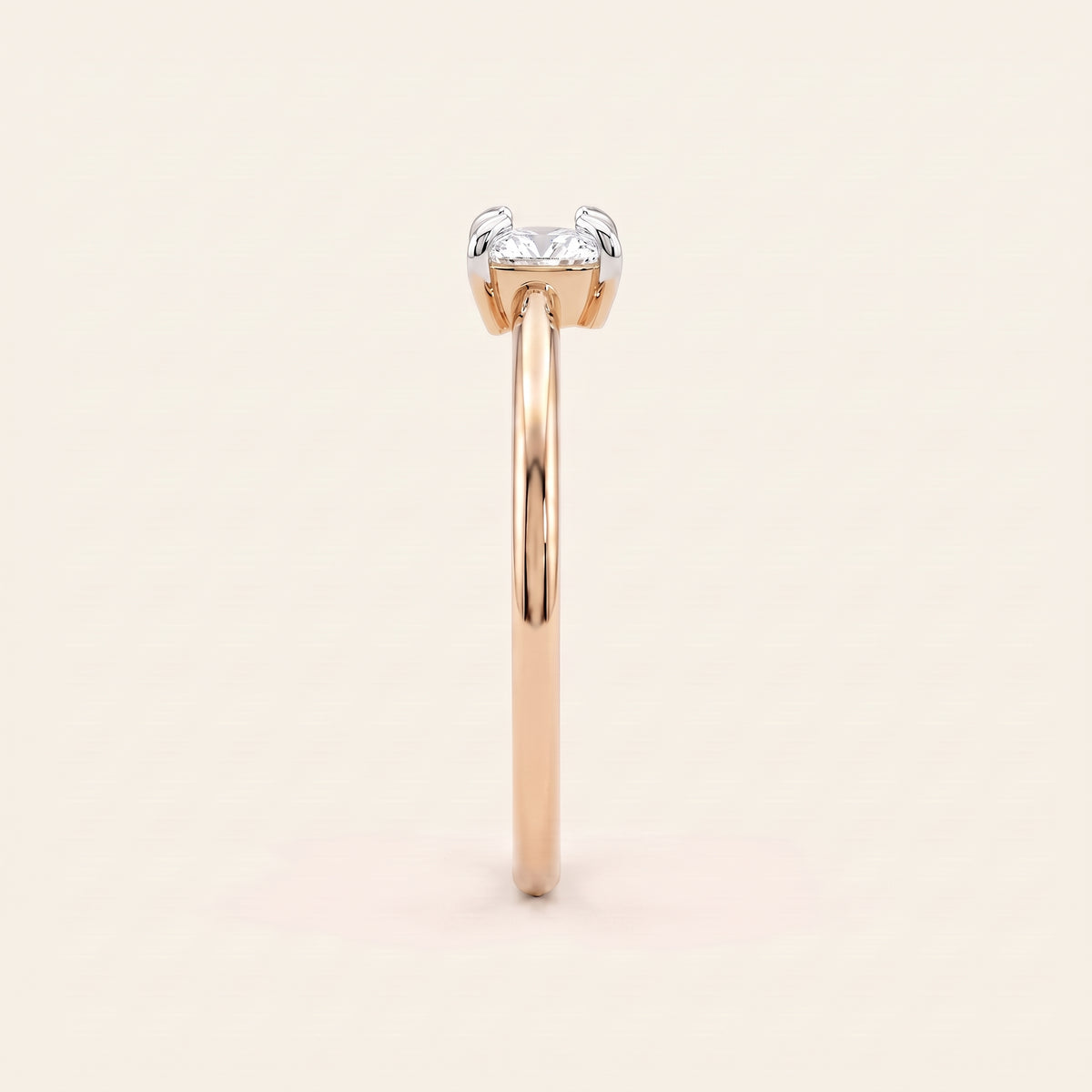 Kismet lab-grown diamond ring, view 5
