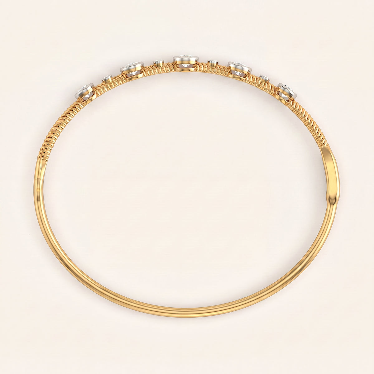 Stardust lab-grown diamond bracelet