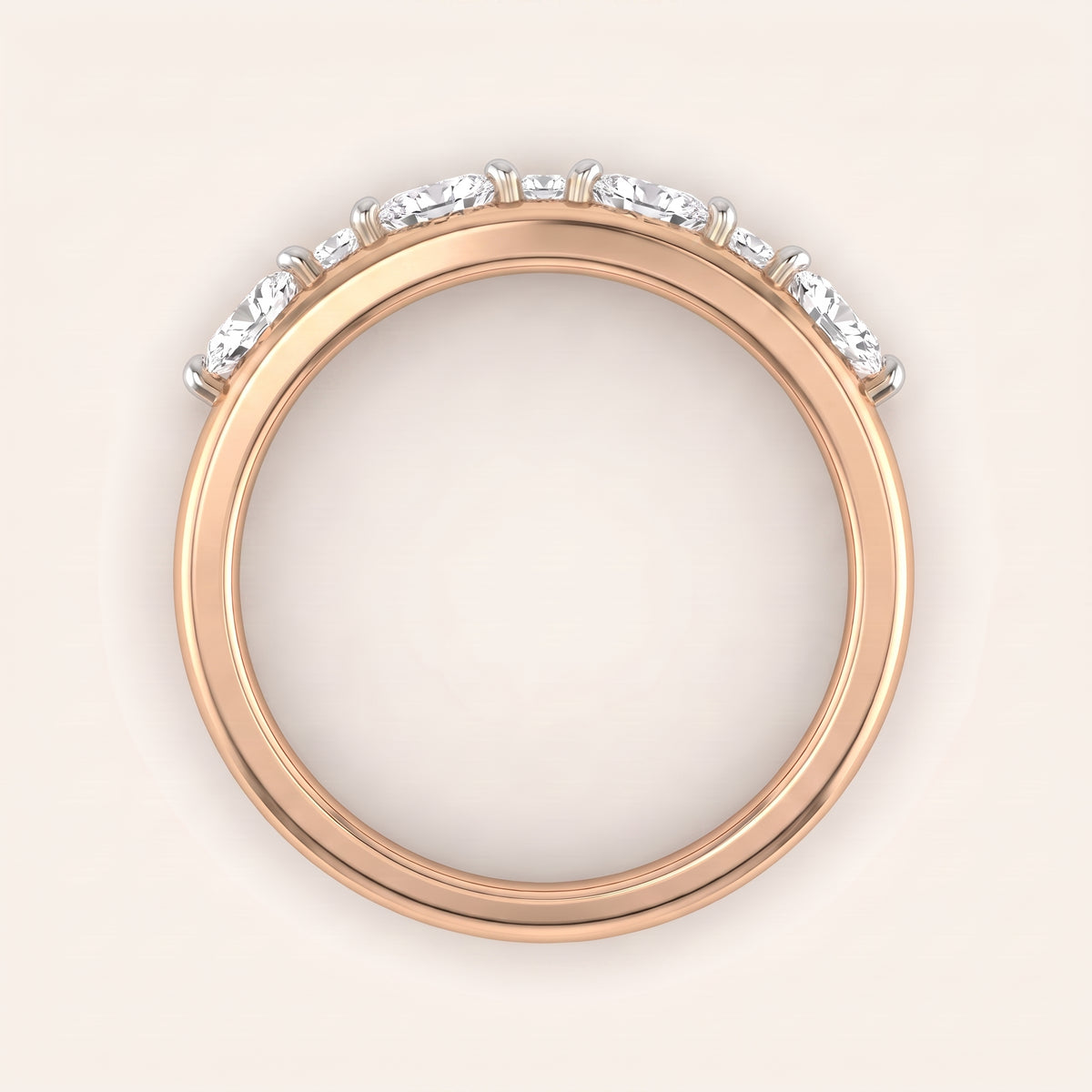 Morse lab-grown diamond ring, view 7