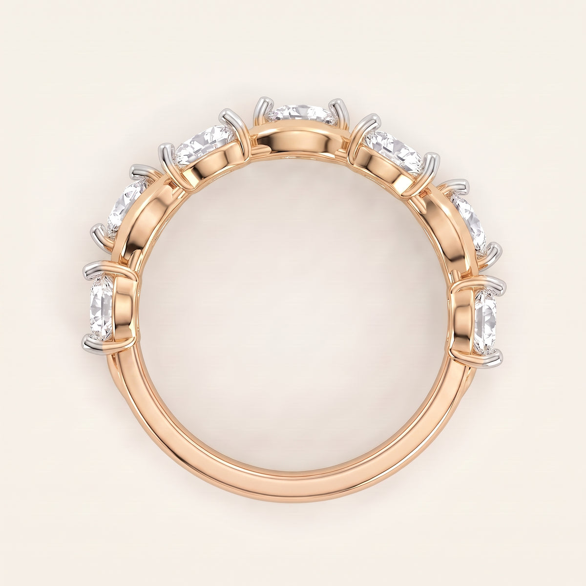 Garland lab-grown diamond ring, view 5