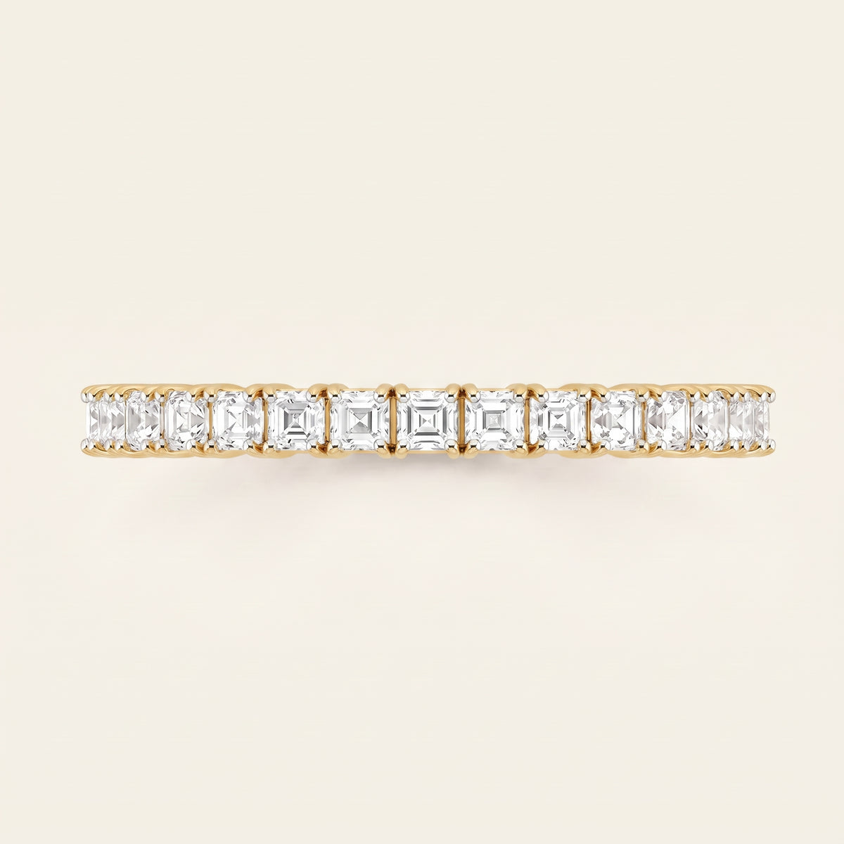Sweetheart lab-grown diamond ring, view 4