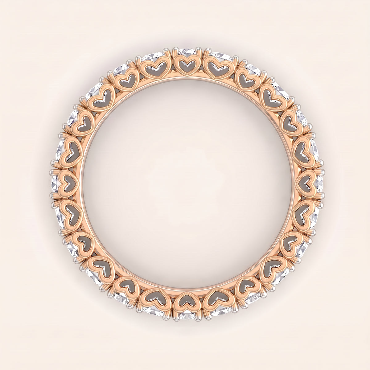 Cherish lab-grown diamond ring, view 7