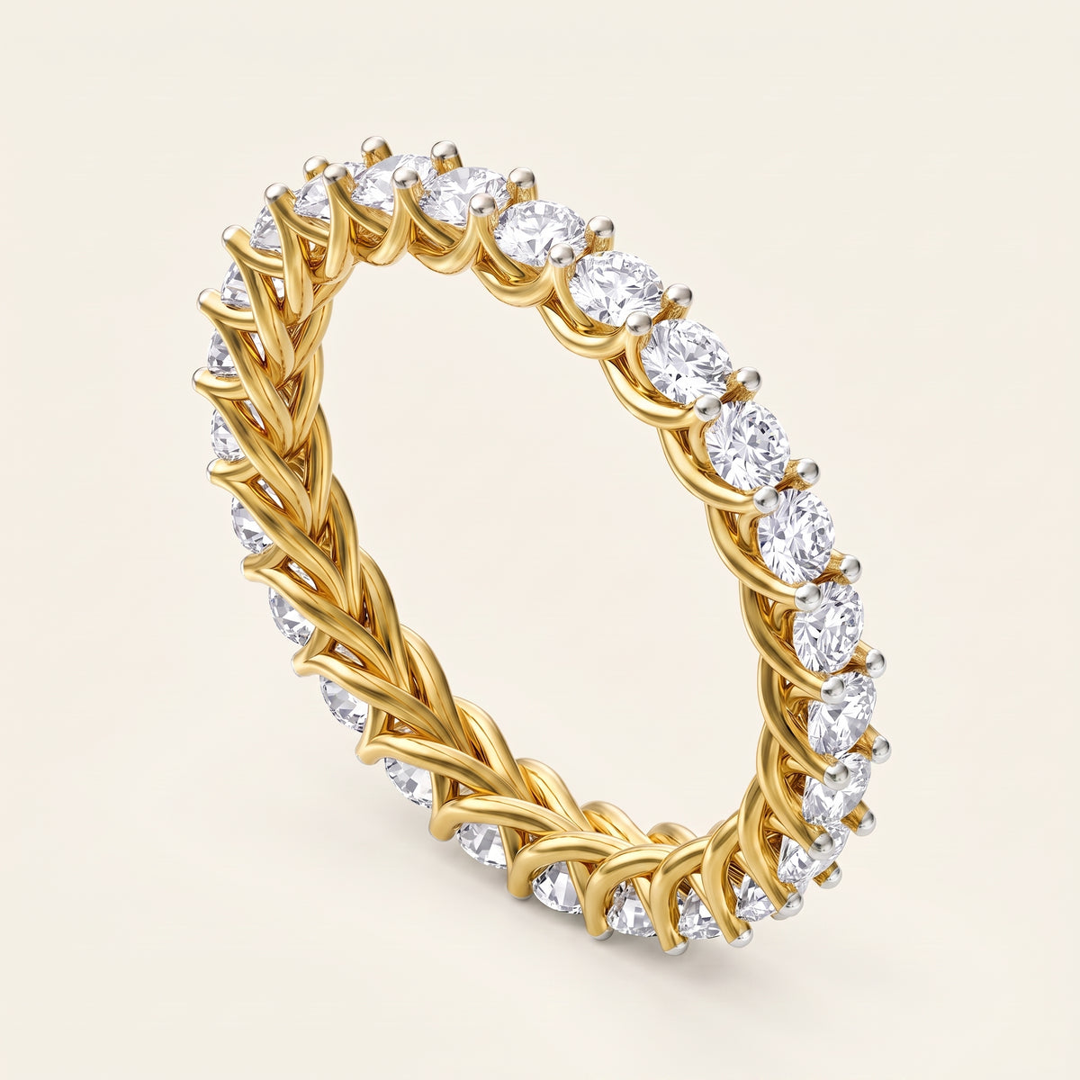 Harvest lab-grown diamond ring