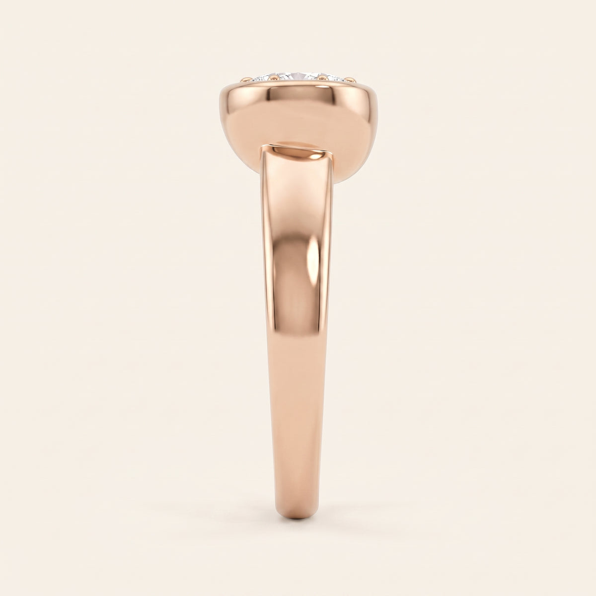 Orb lab-grown diamond ring, view 5