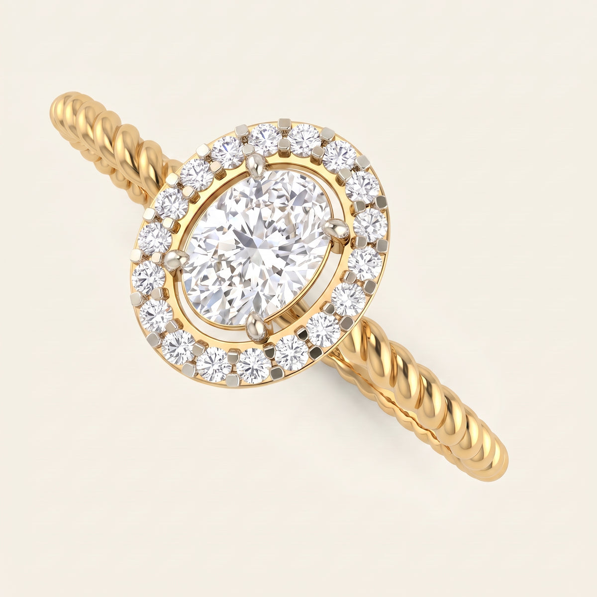 Marina lab-grown diamond ring