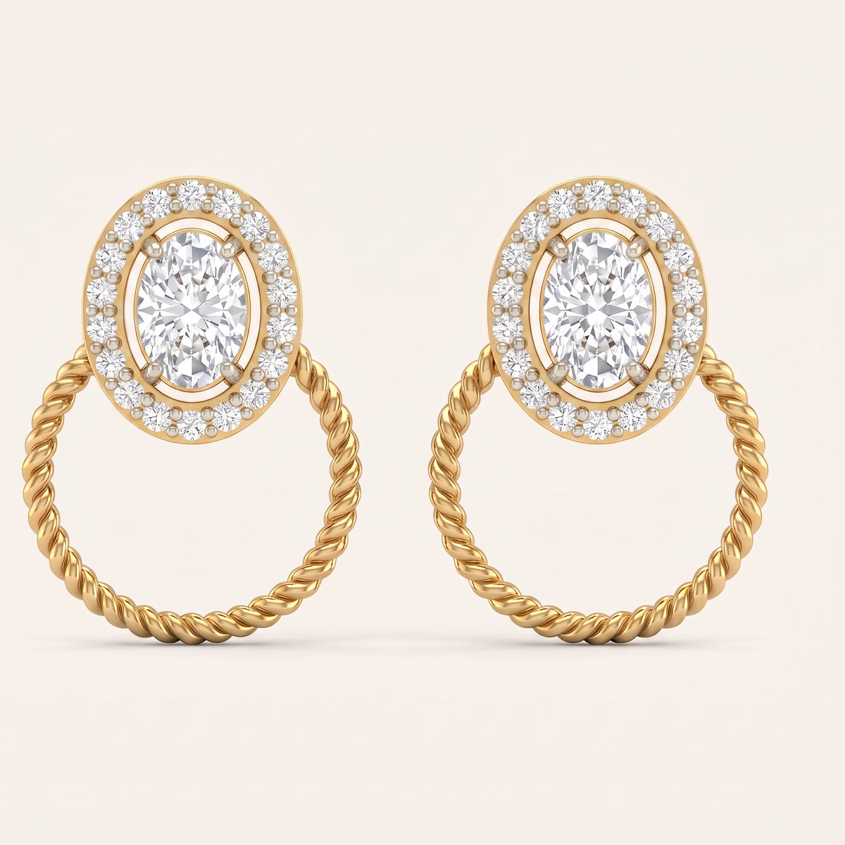 Marina lab-grown diamond earrings