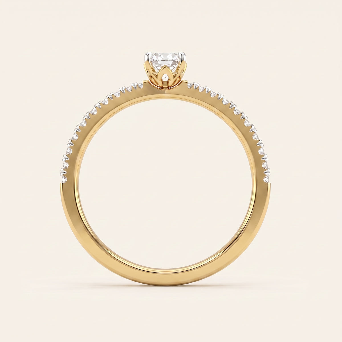 Aria lab-grown diamond ring