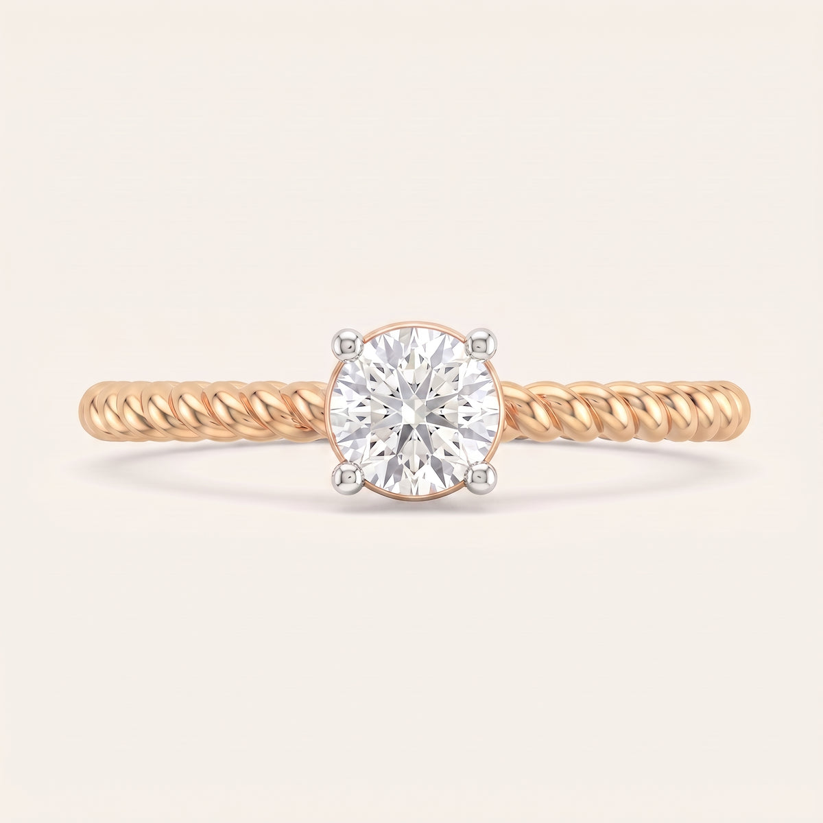 Cordelia lab-grown diamond ring, view 6