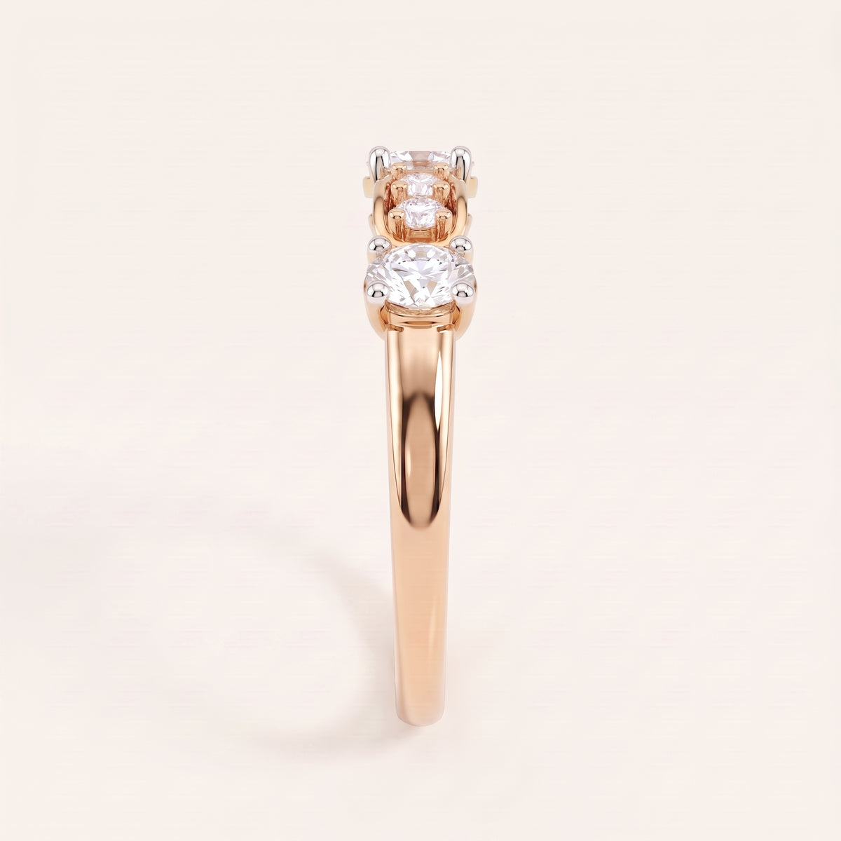 Septima lab-grown diamond ring, view 7