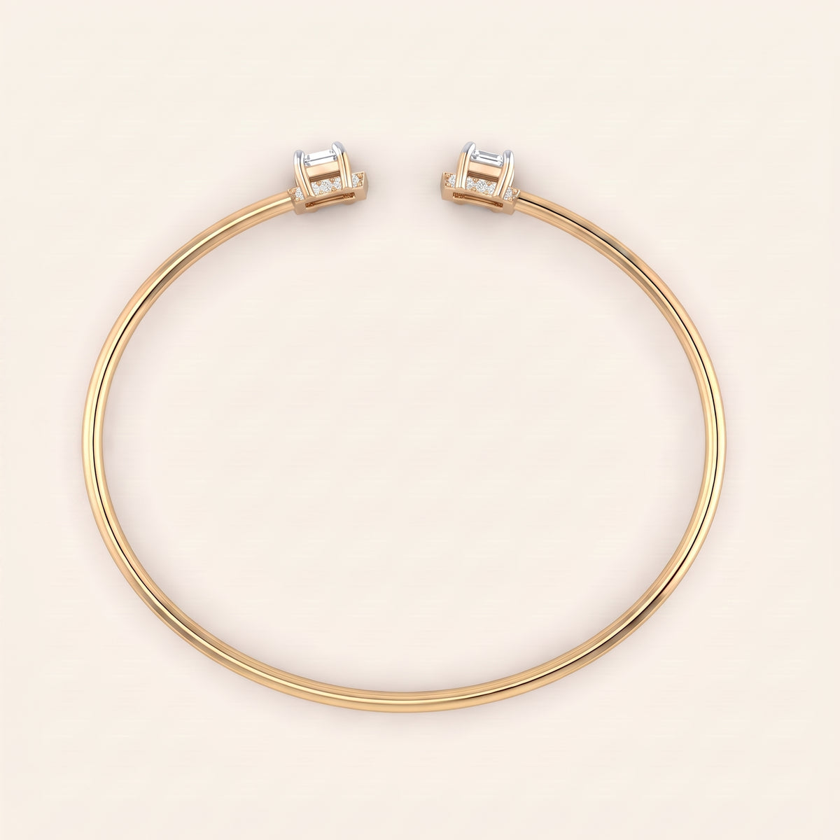 Rendezvous lab-grown diamond bracelet, view 7