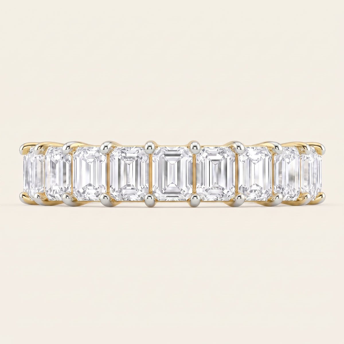 Gatsby lab-grown diamond ring, view 4