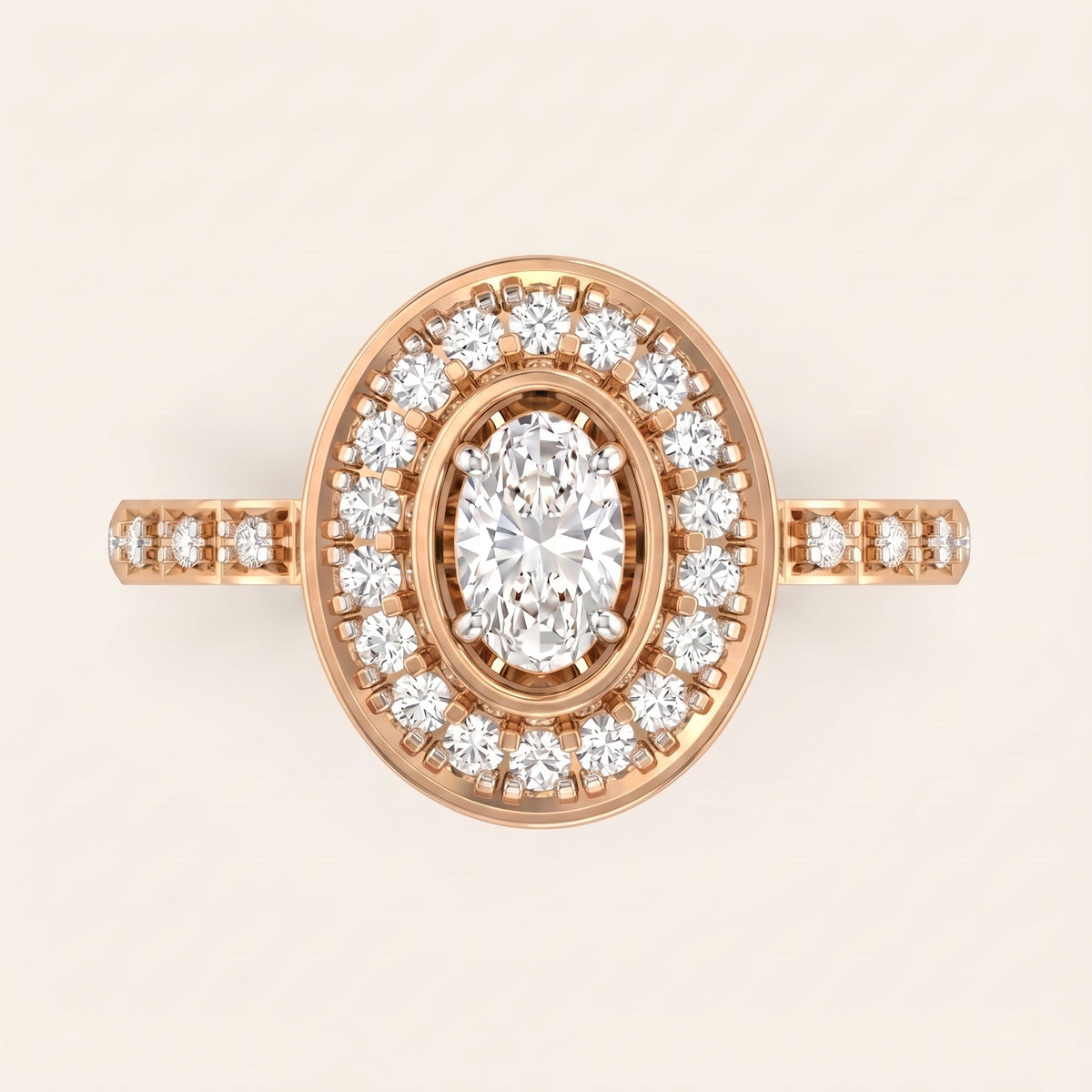 Duchess lab-grown diamond ring, view 8