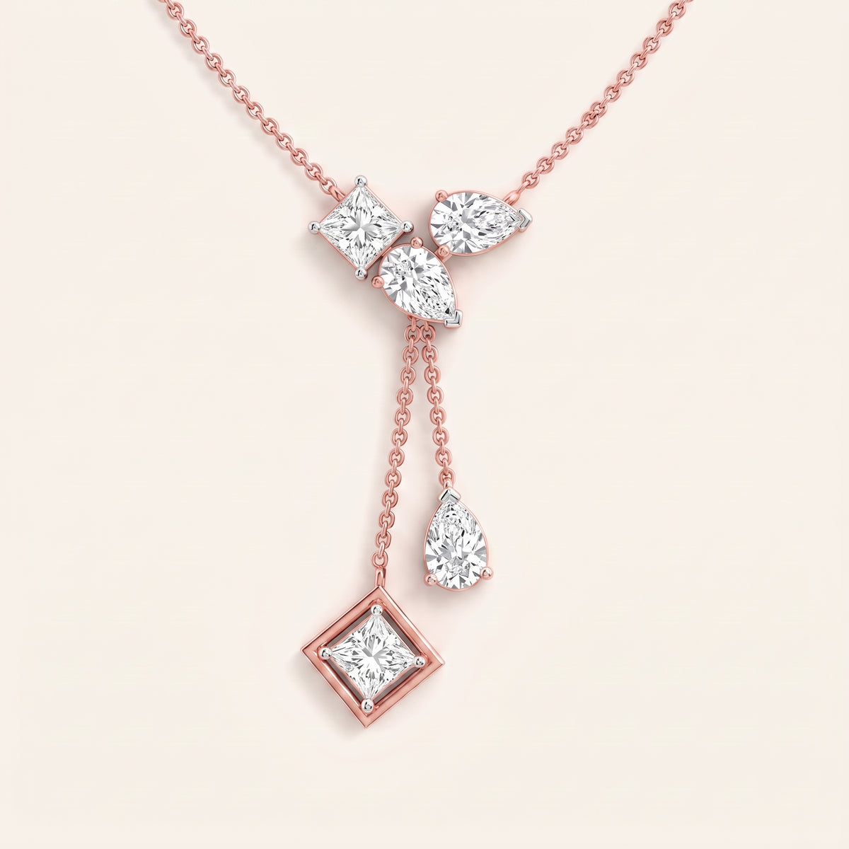 Willow lab-grown diamond necklace