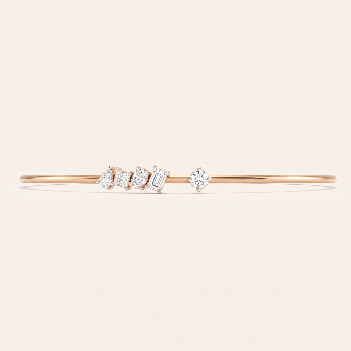 Constellation lab-grown diamond bracelet, view 5