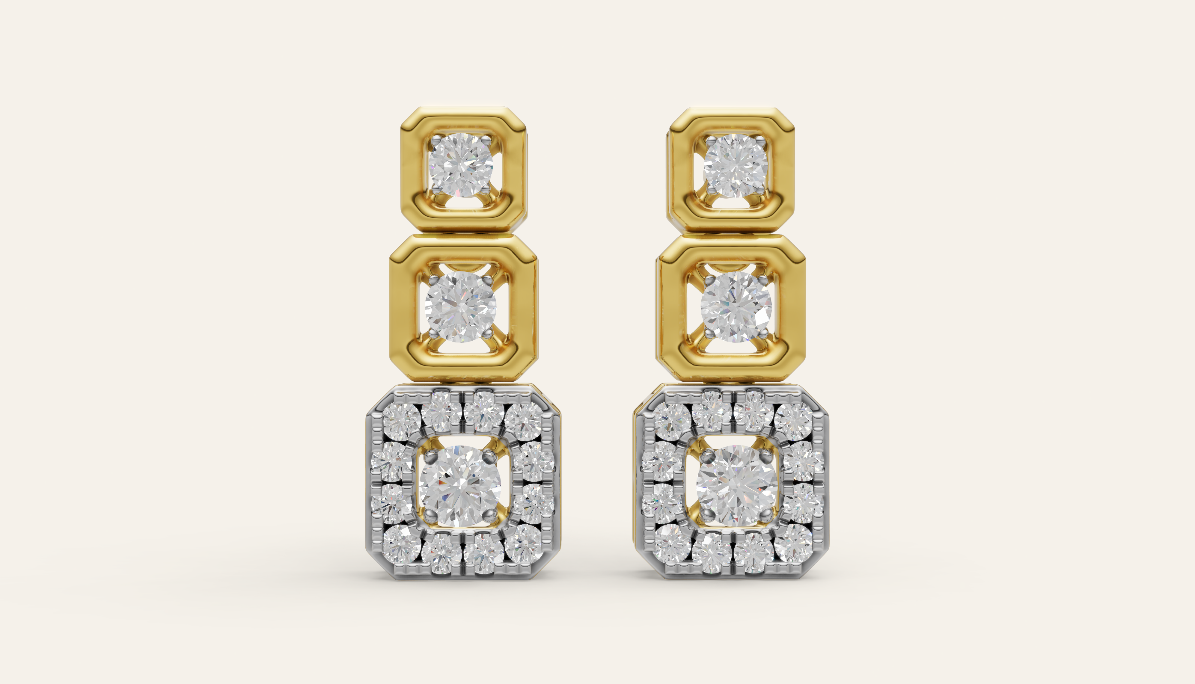 Cuboid Earring