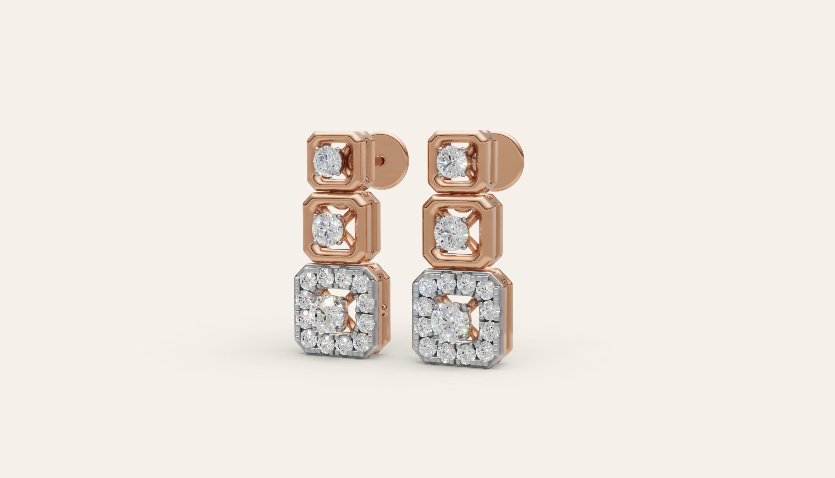 Cuboid Earring