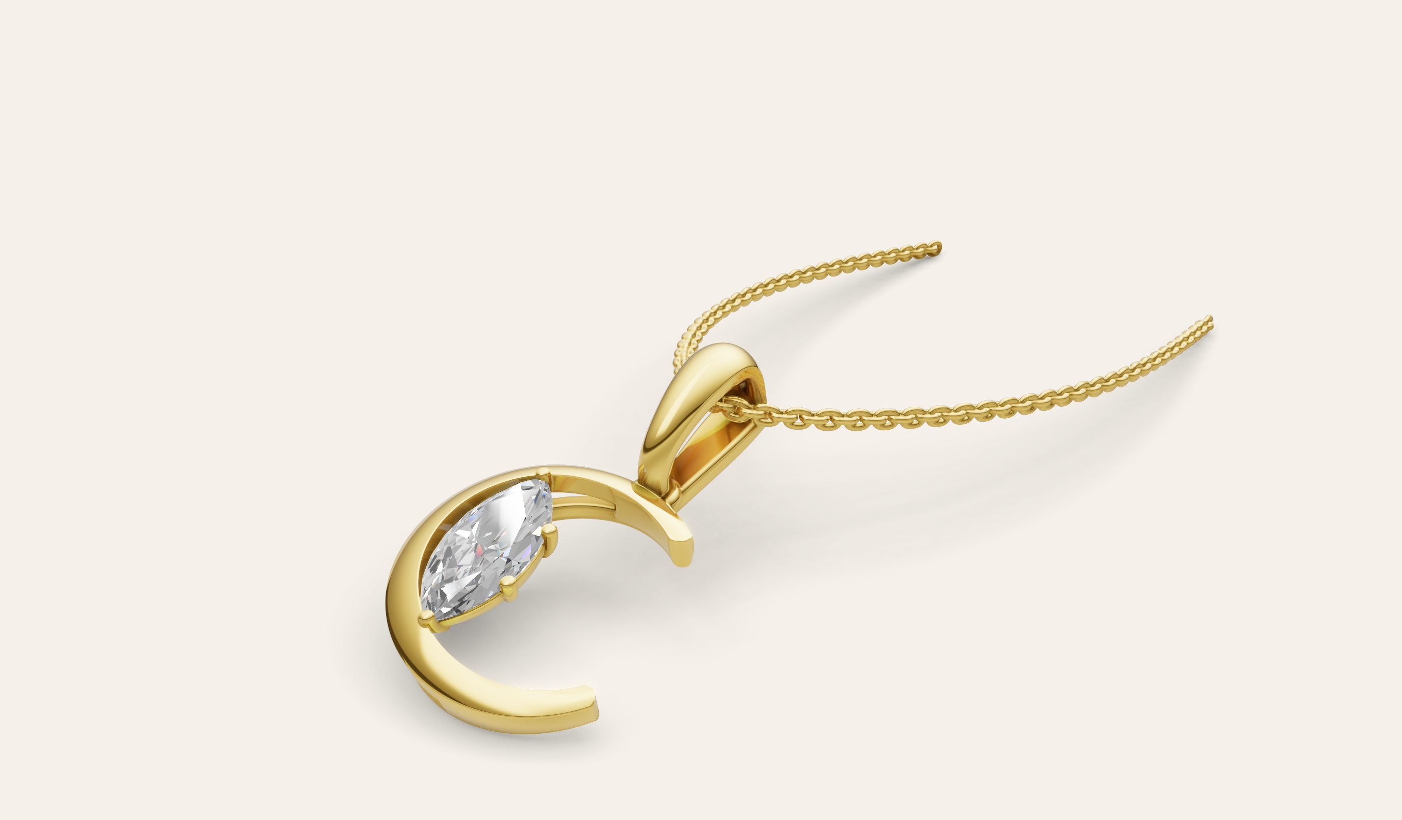 Half Moon Pendant
