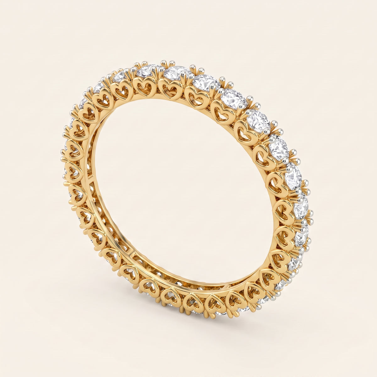 Promise lab-grown diamond ring, view 4