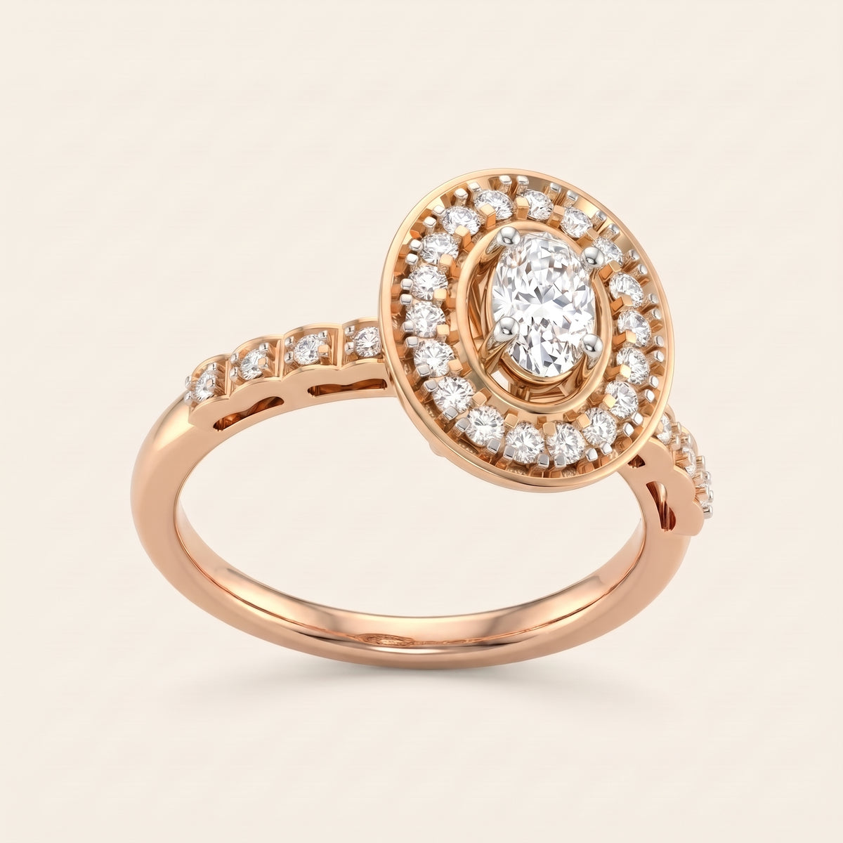 Duchess lab-grown diamond ring, view 6
