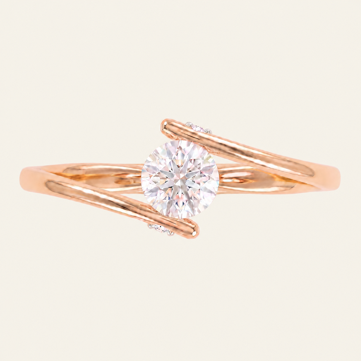 Embrace lab-grown diamond ring, view 7