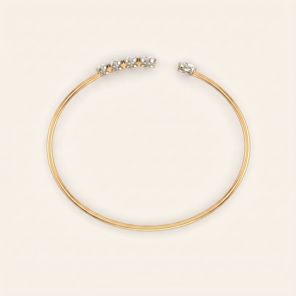 Meteor lab-grown diamond bracelet