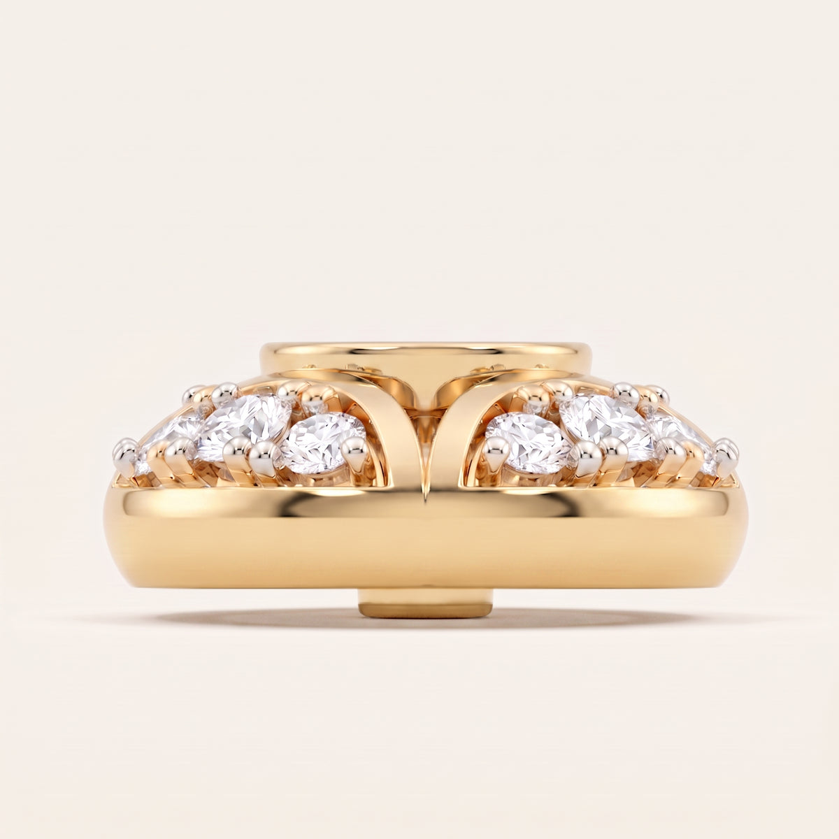 Polaris lab-grown diamond pendant, view 7