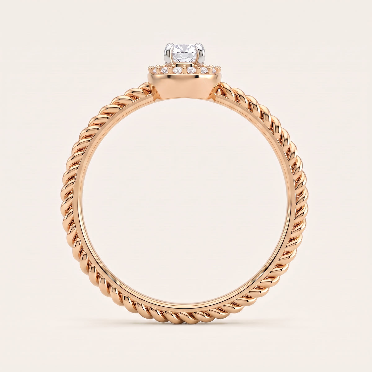 Harbour lab-grown diamond ring, view 6