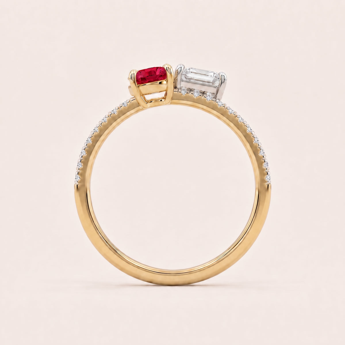 Ember lab-grown diamond ring
