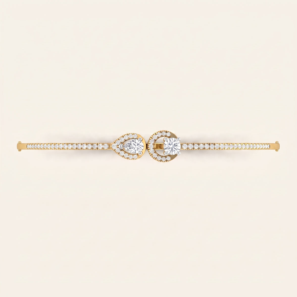 Union lab-grown diamond bracelet