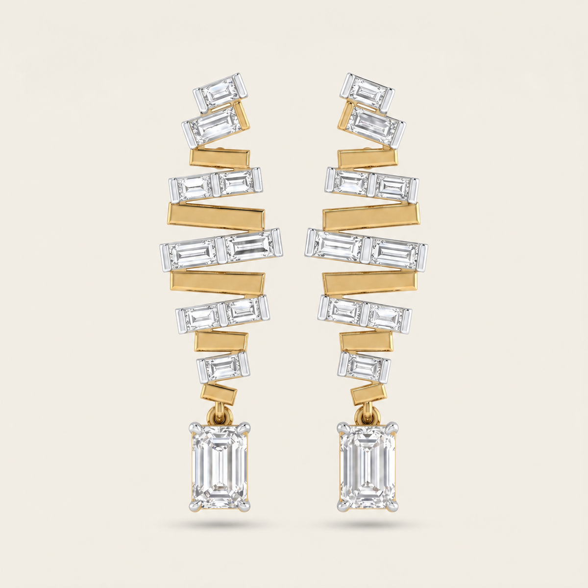 Jazz lab-grown diamond earrings