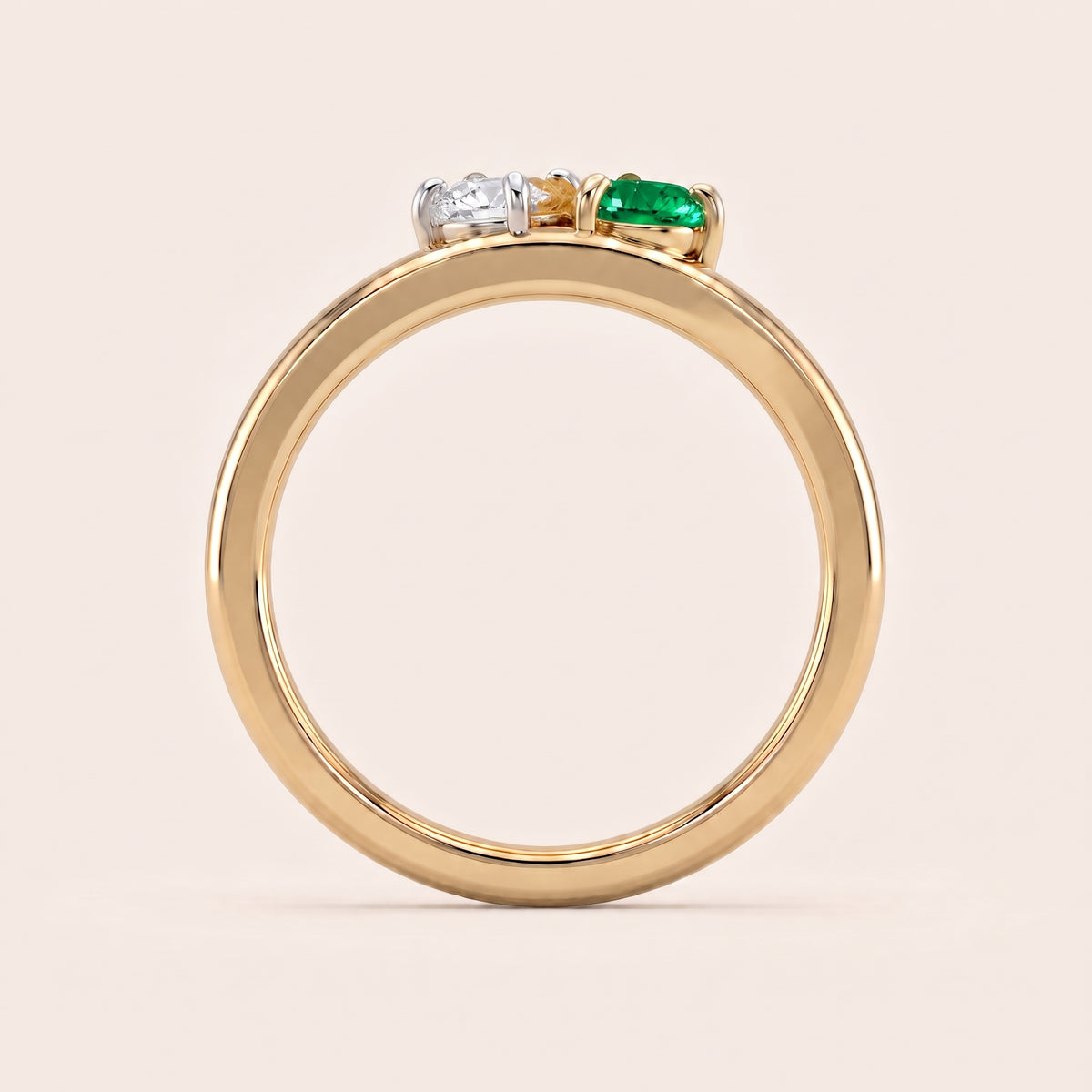 Serenade lab-grown diamond ring, view 2
