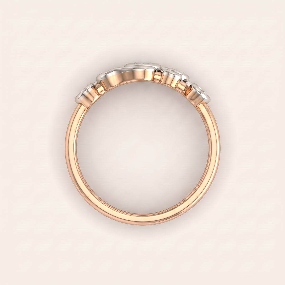 Vista lab-grown diamond ring, view 8