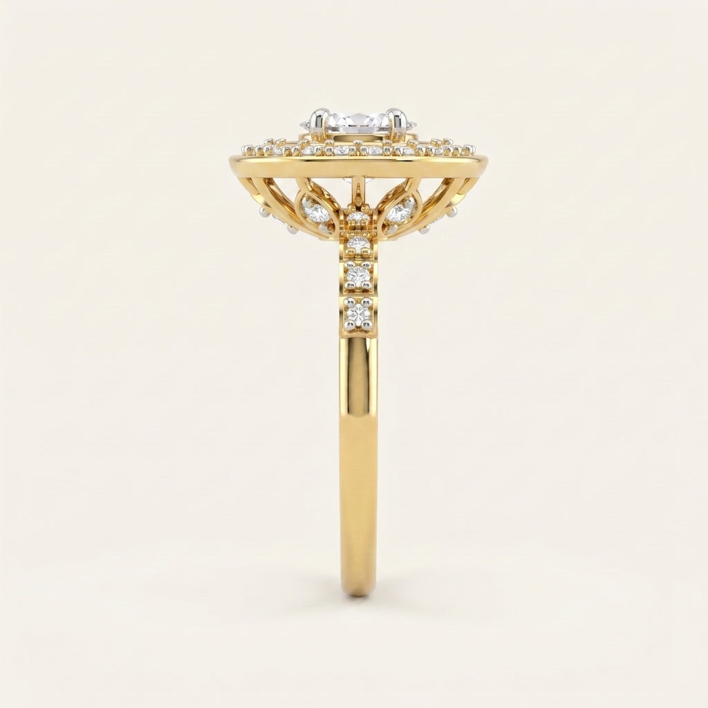 Duchess lab-grown diamond ring