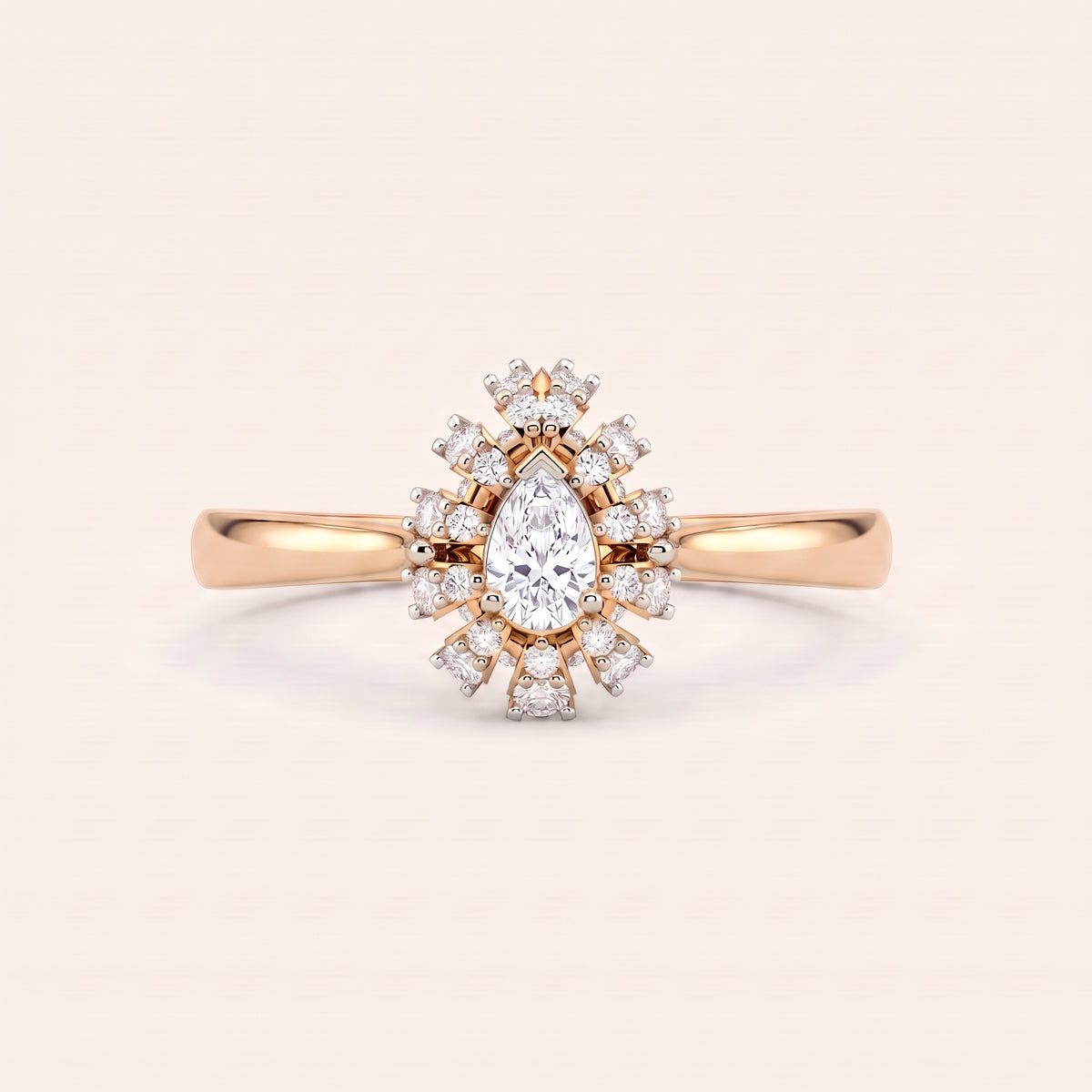 Coronet lab-grown diamond ring, view 8