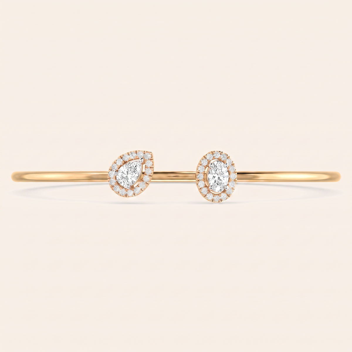 Lumiere lab-grown diamond bracelet, view 7