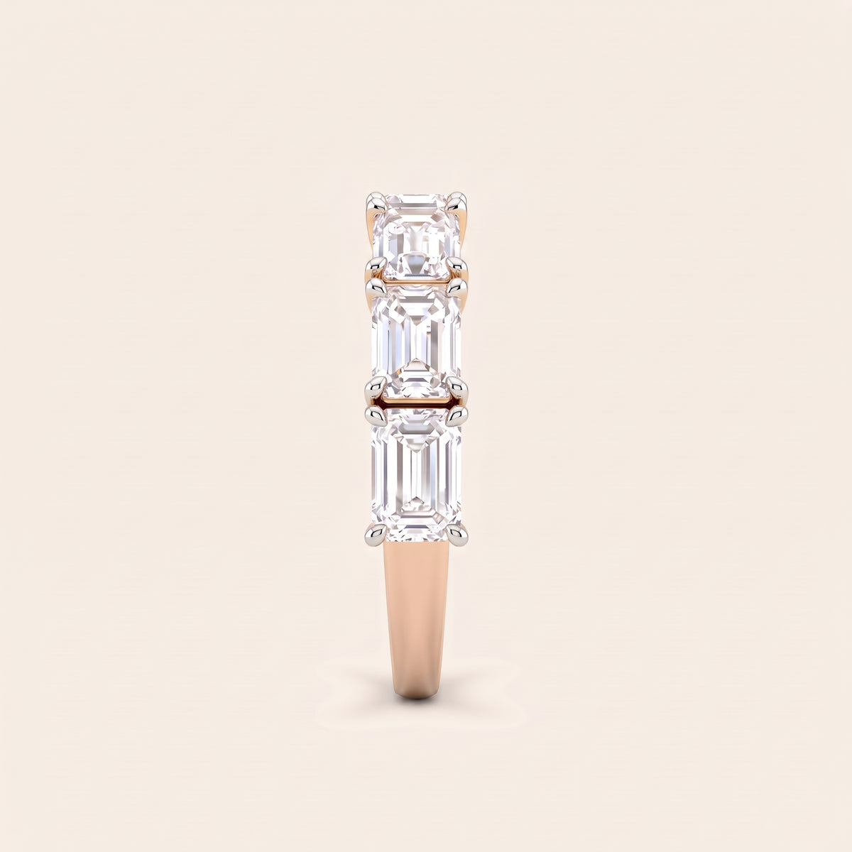 Manhattan lab-grown diamond ring, view 6