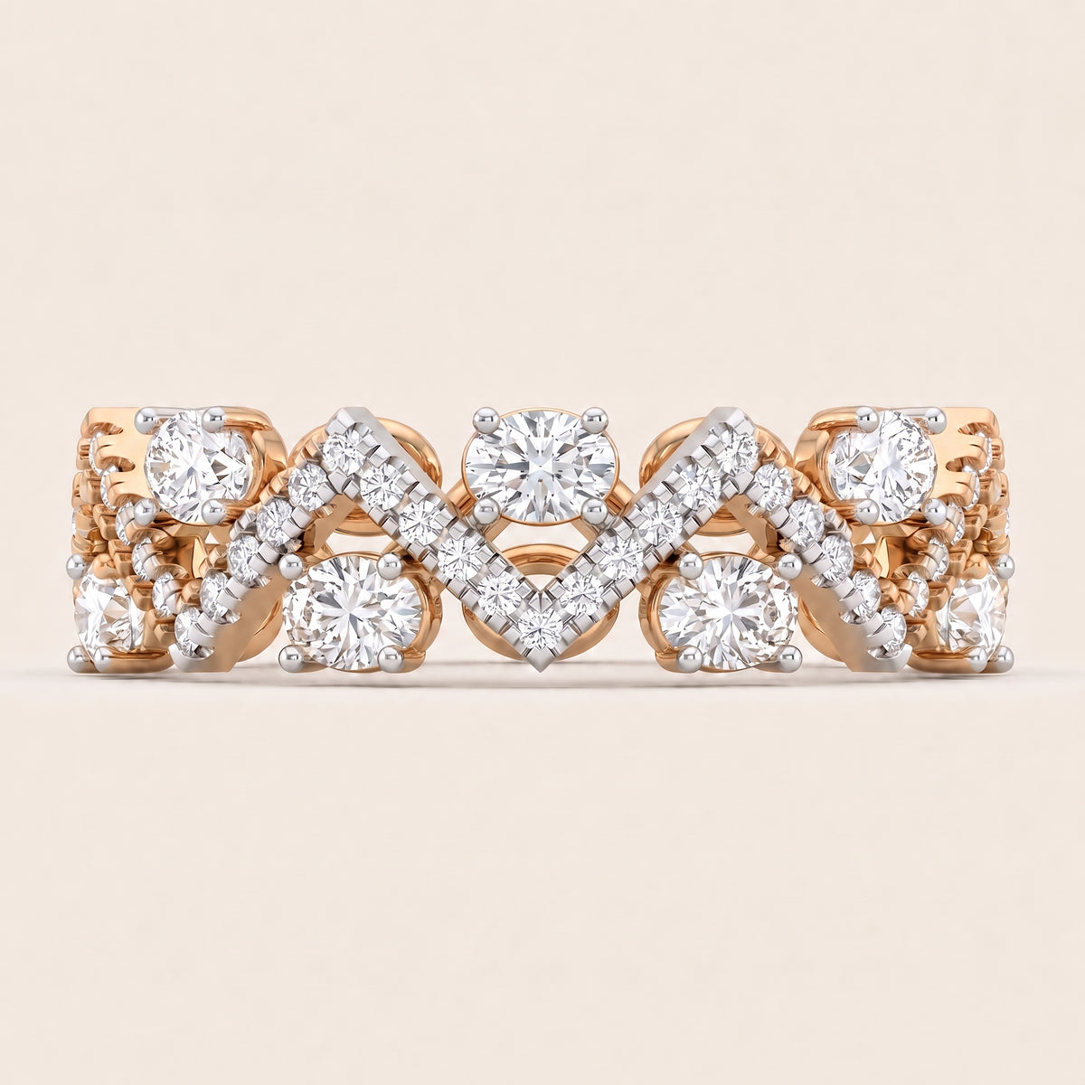 Meridia lab-grown diamond ring, view 8